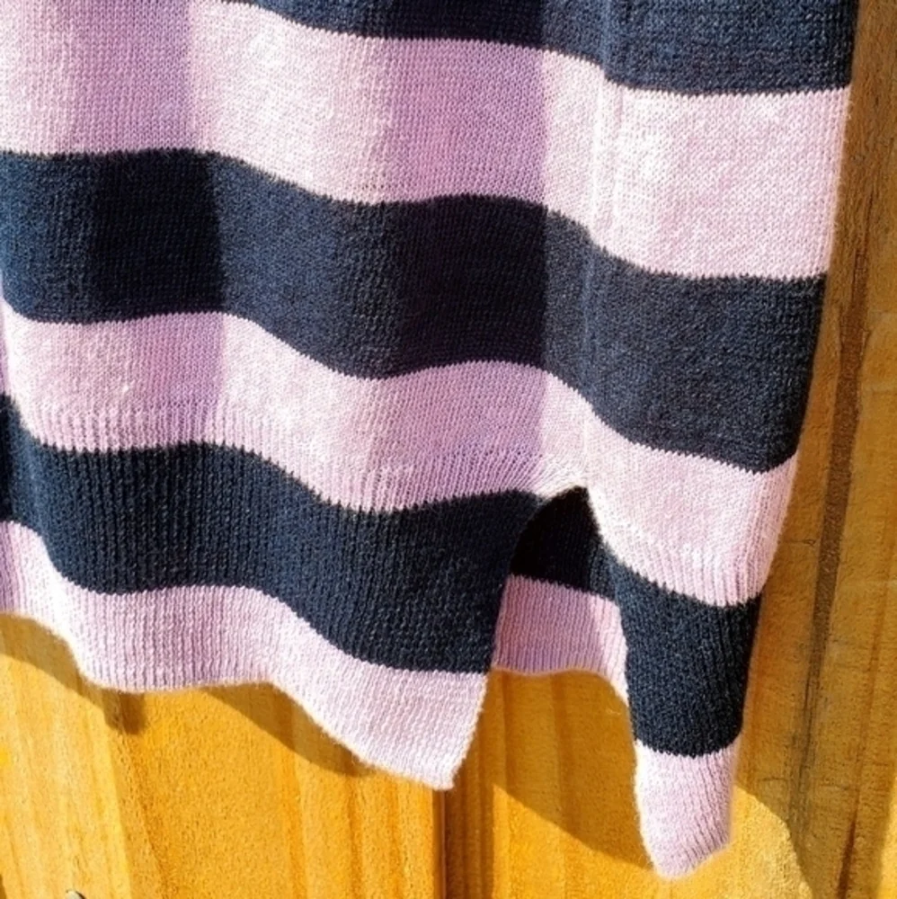 J. Crew Knit‎ Linen Scoop Neckline Sweater Top Size XS